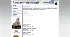Desktop Screenshot of farnostrousinov.cz